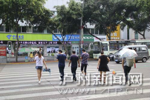 絕大多數(shù)市民都做到了自覺禮讓斑馬線，不橫穿馬路，不翻越欄桿，做到車讓人、人讓車